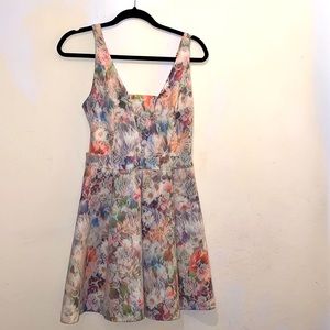 Aqua Bloomingdales floral lace dress size M